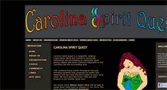 Desktop Screenshot of carolinaspiritquest.org